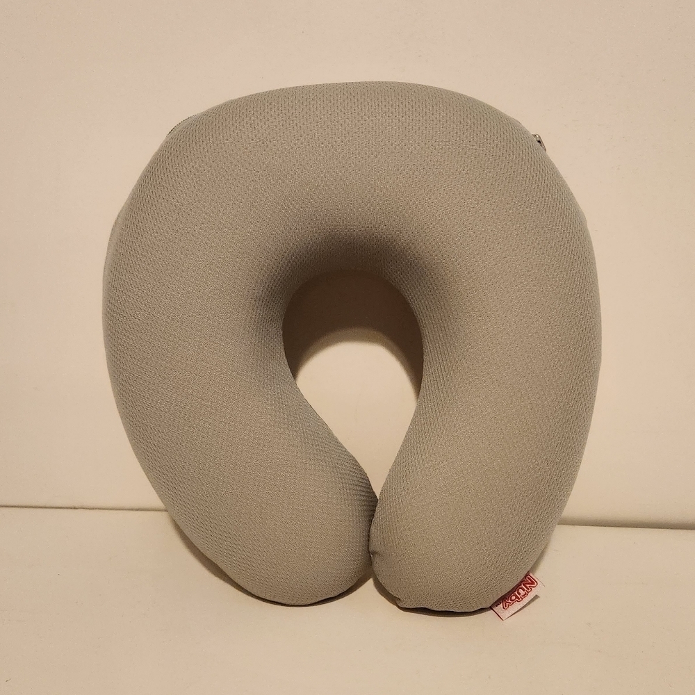 Nuby Memory Foam Neck Support Pillow with removable cover